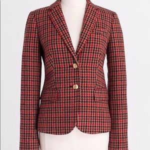 J.CREW Patterned Schoolboy Blazer NWT Size 8
